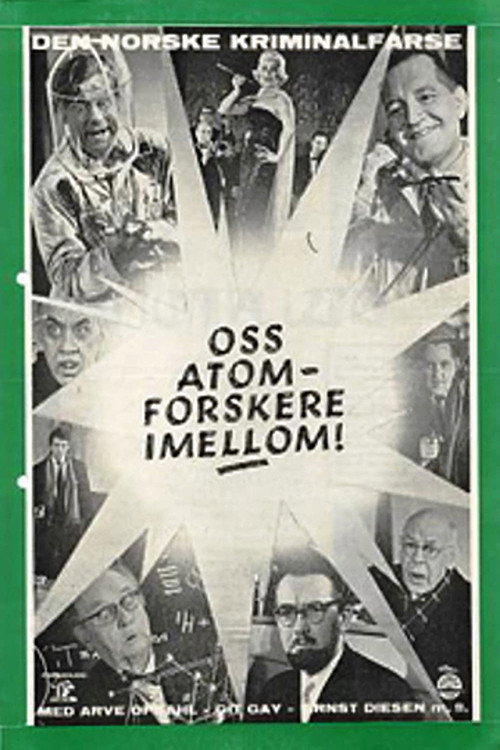 Movie poster for Oss atomforskere i mellom (1961)