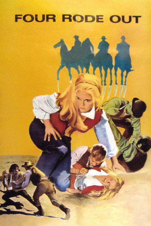 Movie poster for Four Rode Out (1969)