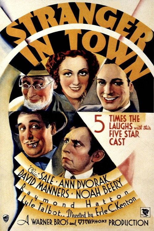 Movie poster for Stranger in Town (1931)