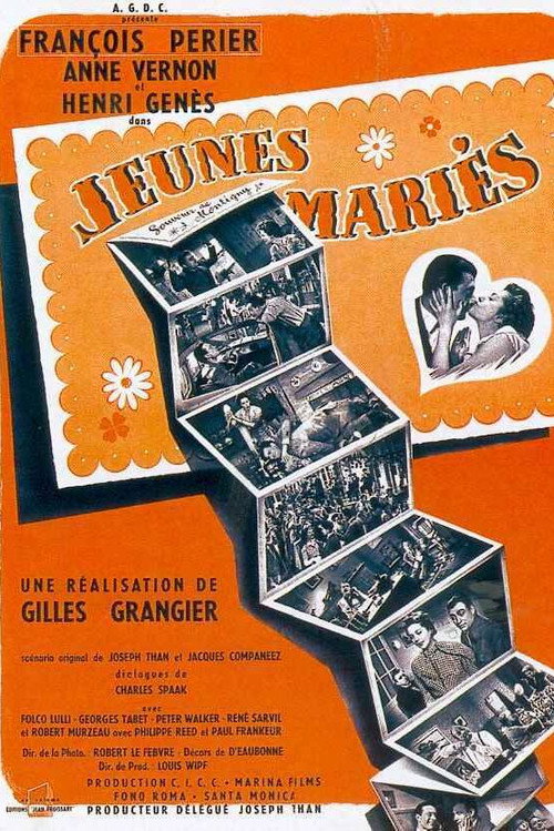 Movie poster for Jeunes mariés (1953)