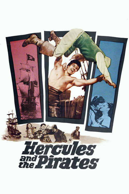 Movie poster for Hercules and the Pirates (1964)