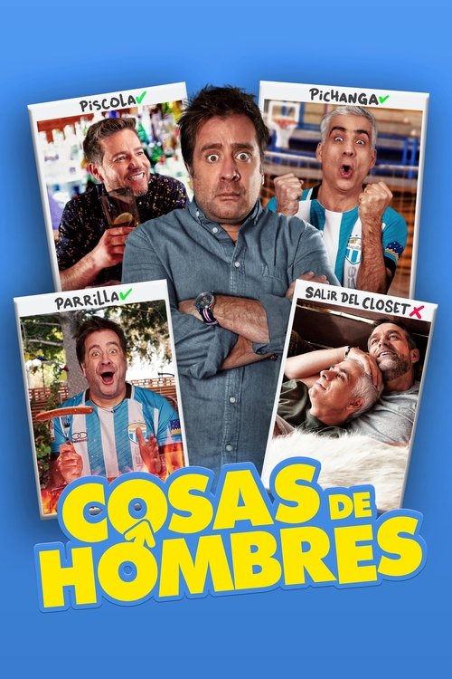 Movie poster for Cosas de hombres (2020)