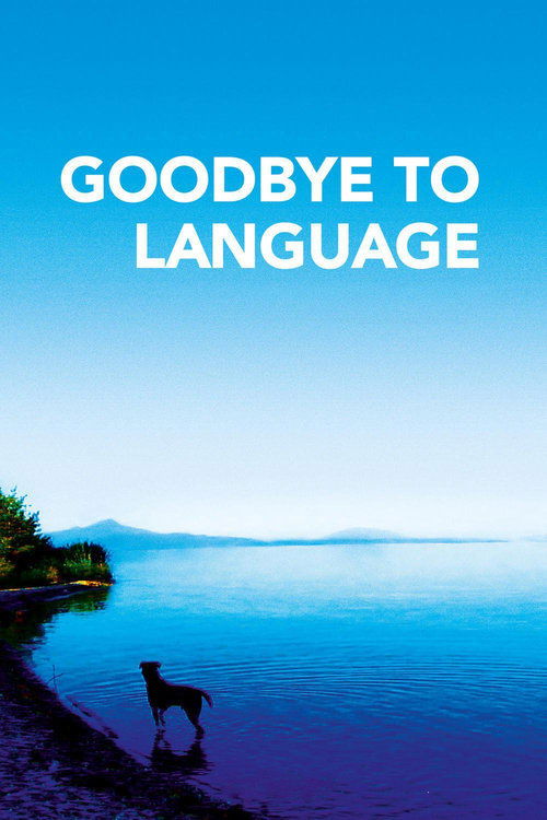 Movie poster for Goodbye to Language (2014)