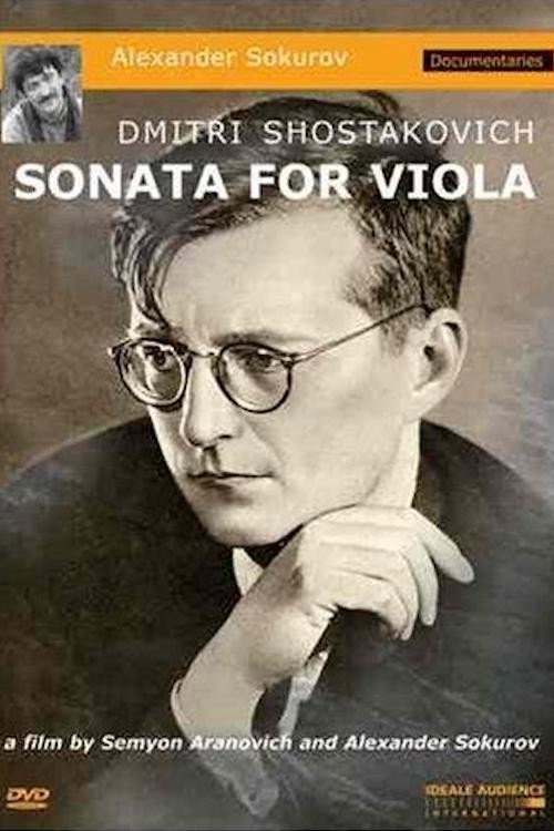 Movie poster for Dmitri Shostakovich. Sonata for Viola (1981)
