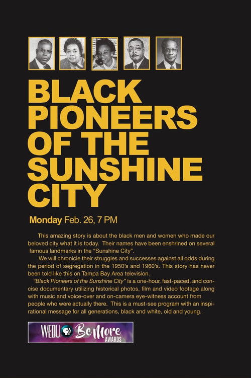 Black Pioneers of the Sunshine City poster