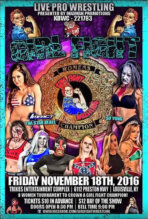 Movie poster for GirlFight 15: Kentucky (2016)