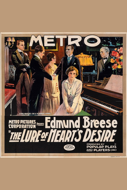 Movie poster for The Lure of Heart's Desire (1916)