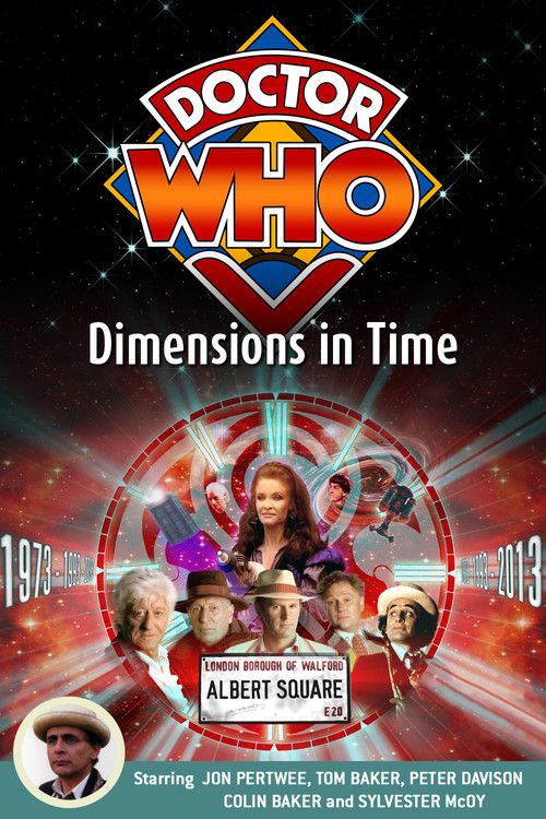 Movie poster for Doctor Who: Dimensions in Time (1993)