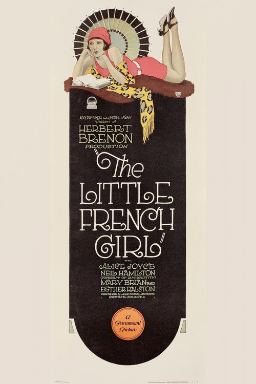 Movie poster for The Little French Girl (1925)
