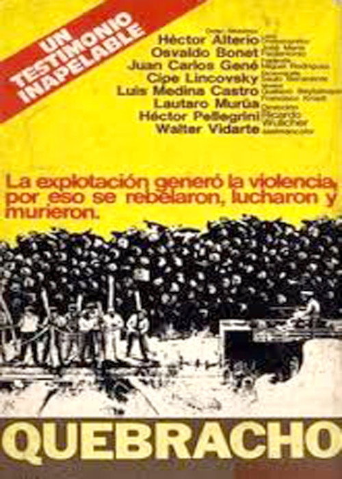 Movie poster for Quebracho (1974)