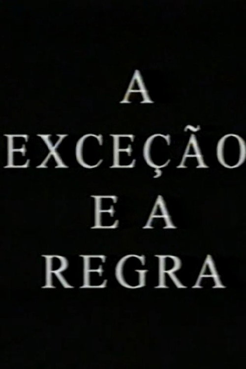 Movie poster for A Exceção e a Regra (1997)
