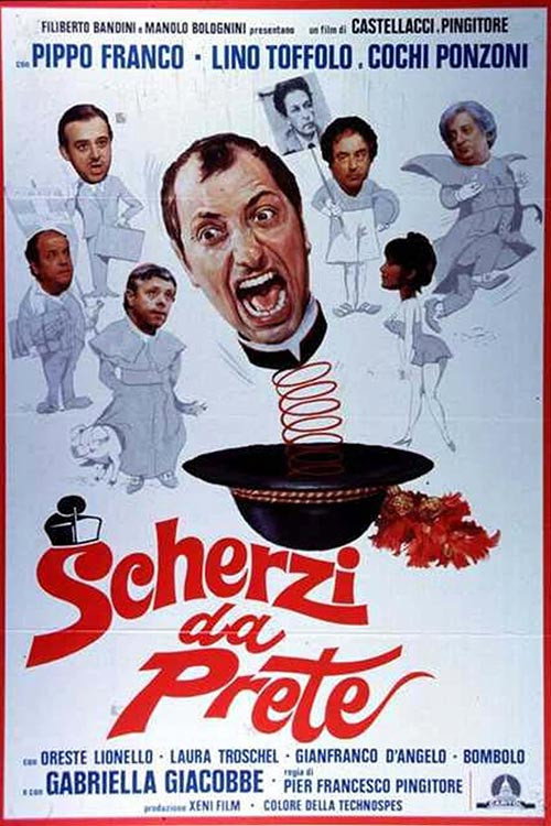 Movie poster for Scherzi da prete (1978)