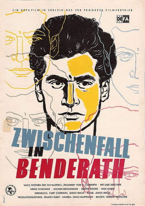 Movie poster for Zwischenfall in Benderath (1956)
