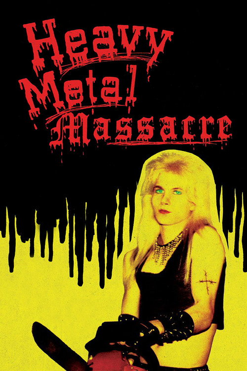Movie poster for Heavy Metal Massacre (1989)