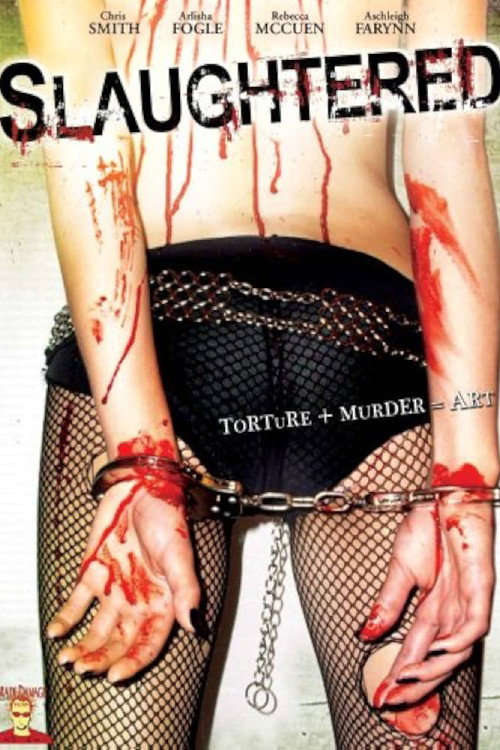Movie poster for Slaughtered (2008)