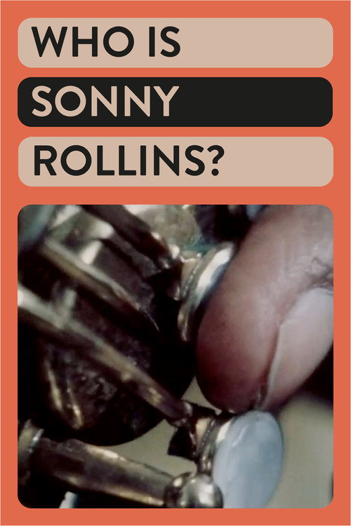 Movie poster for Who Is Sonny Rollins? (1968)