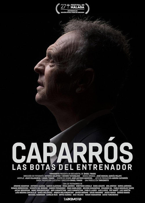 Movie poster for Caparrós. Las botas del entrenador (2024)