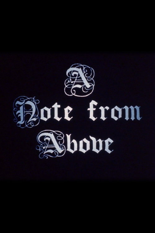 Movie poster for A Note from Above (1967)