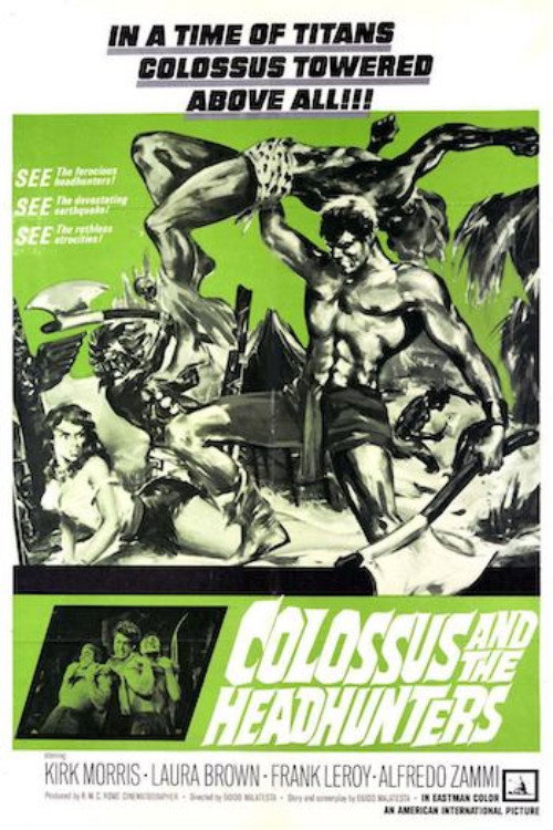 Movie poster for Colossus and the Headhunters (1963)