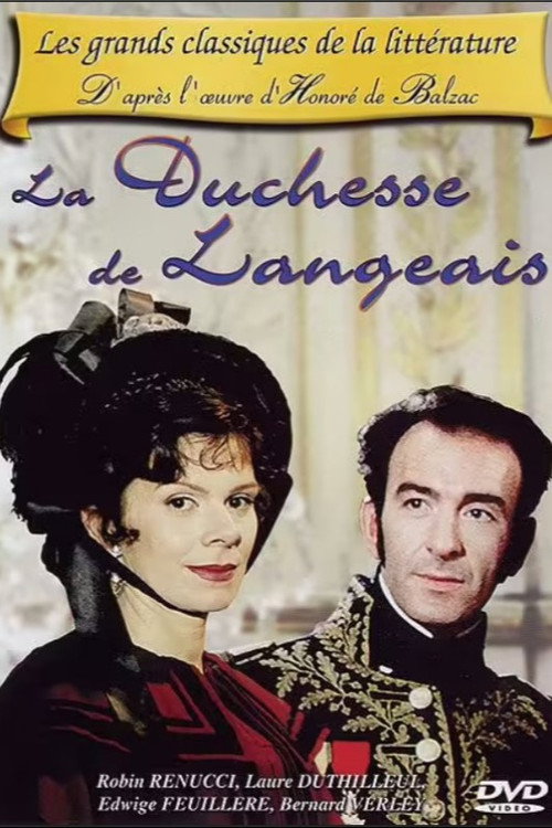 Movie poster for La duchesse de Langeais (1995)