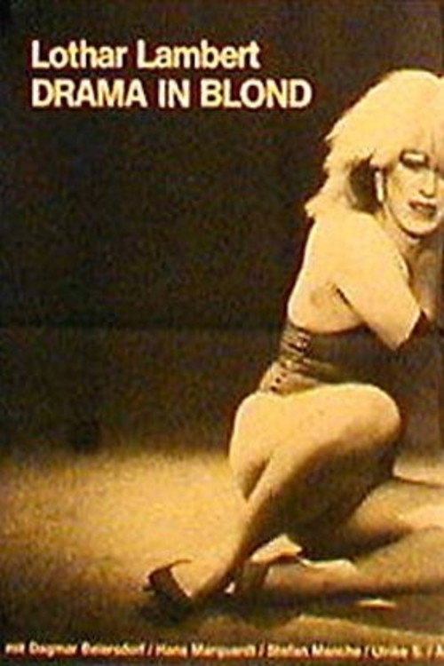 Movie poster for Drama in Blond (1984)