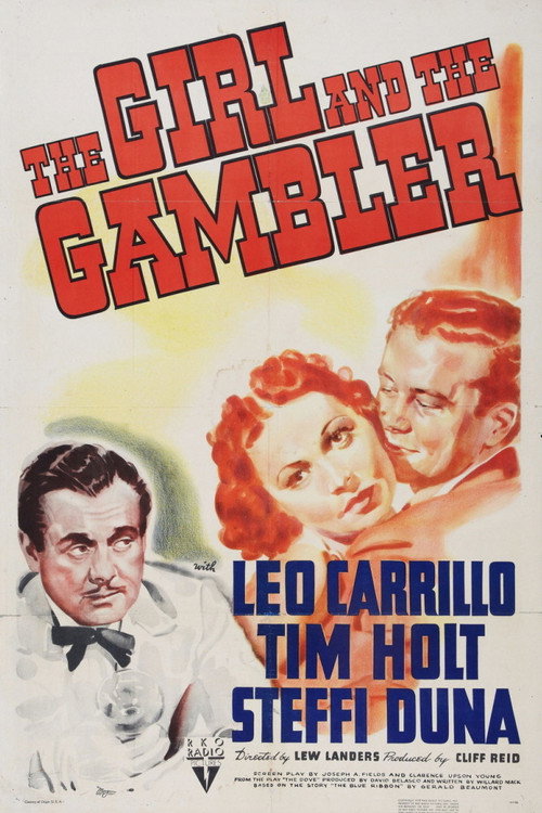 Movie poster for The Girl and the Gambler (1939)