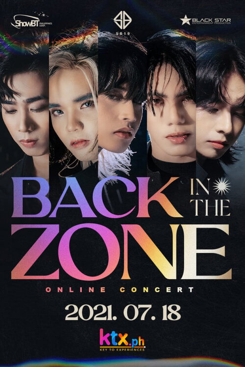 Movie poster for SB19 Back in the Zone: Online Concert (2021)