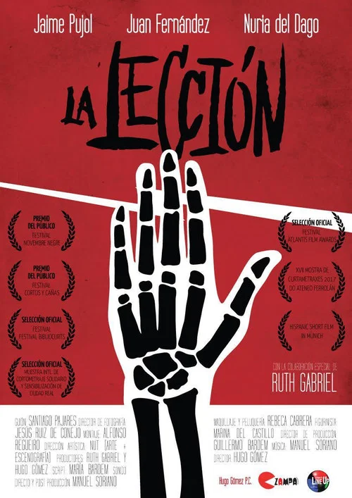 Movie poster for La lección (2017)
