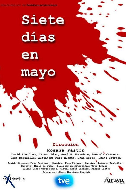 Movie poster for Seven days in May (2025)