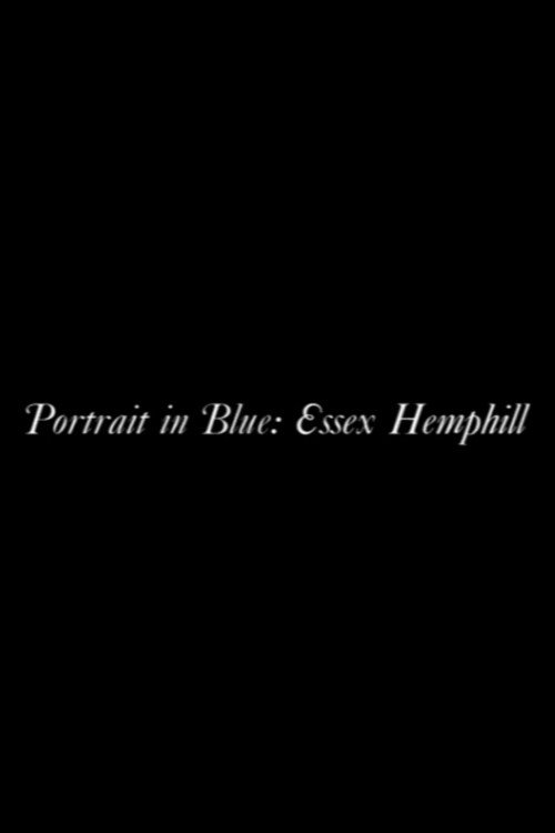 Movie poster for Portrait in Blue: Essex Hemphill (2005)