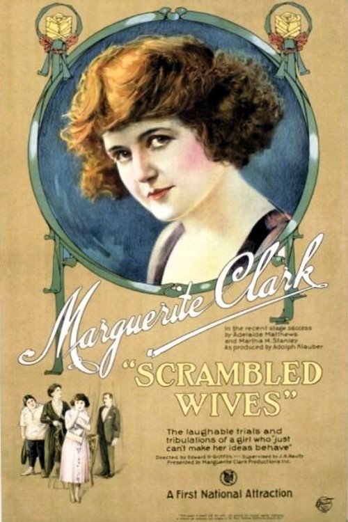 Movie poster for Scrambled Wives (1921)