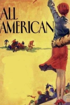Movie poster for The All-American (1932)
