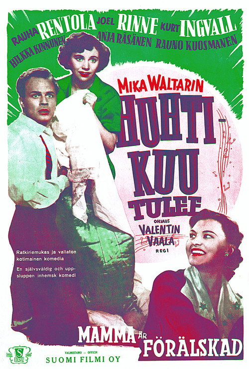 Movie poster for Huhtikuu tulee (1953)