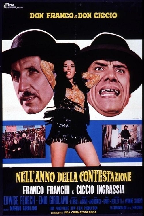 Movie poster for Don Franco and Don Ciccio in a Year of Protest (1970)