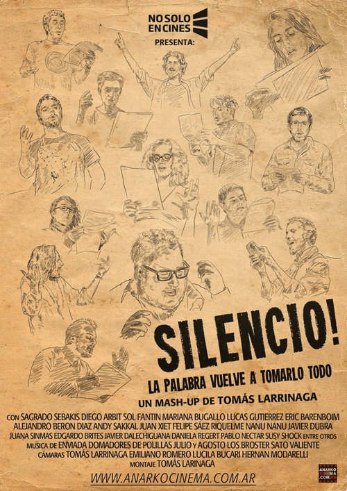 Movie poster for SILENCIO la palabra vuelve a tomarlo todo (2014)