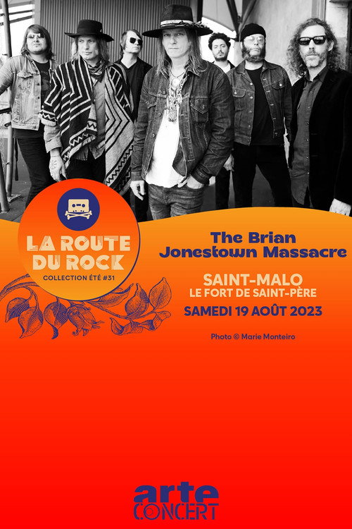 Movie poster for The Brian Jonestown Massacre - La Route du Rock 2023 (2023)