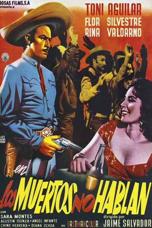 Movie poster for Los muertos no hablan (1958)