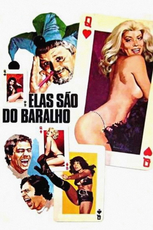 Movie poster for Elas São do Baralho (1977)