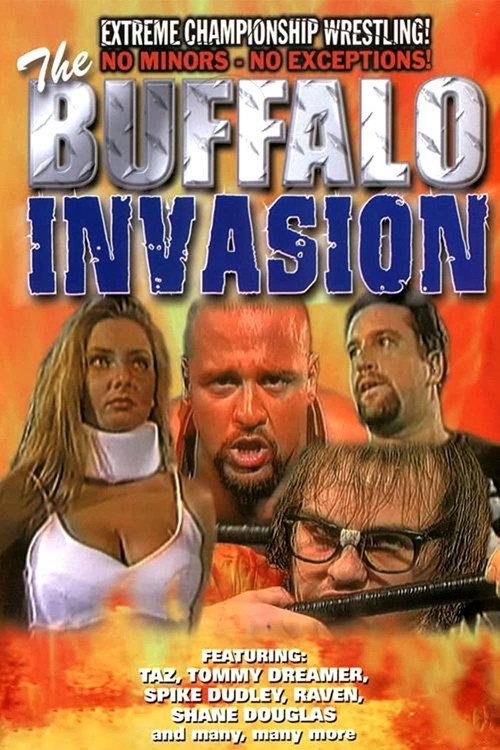 Movie poster for ECW The Buffalo Invasion (1997)
