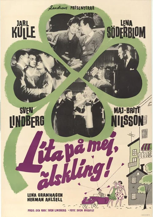 Movie poster for Lita på mej, älskling! (1961)