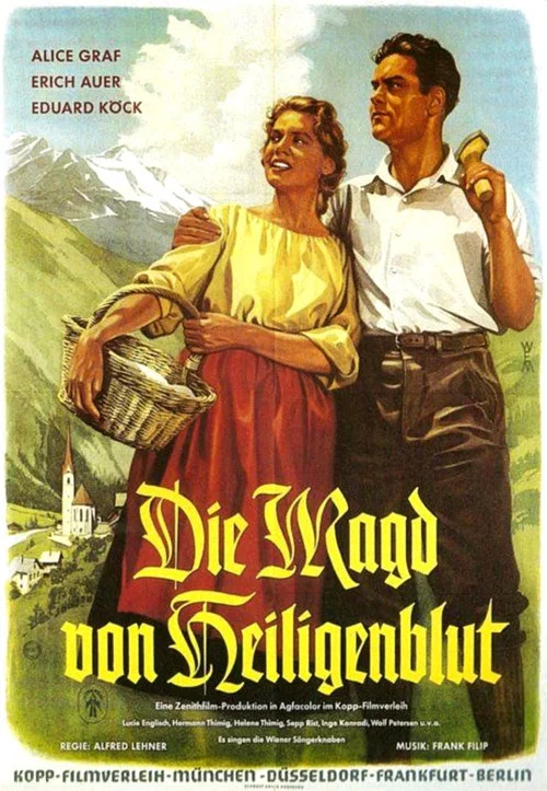 Movie poster for Die Magd von Heiligenblut (1956)
