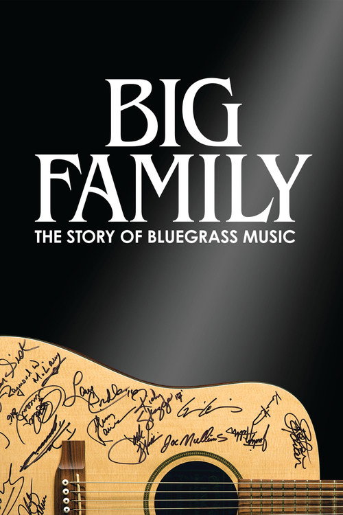 Movie poster for Big Family: The Story of Bluegrass Music (2019)