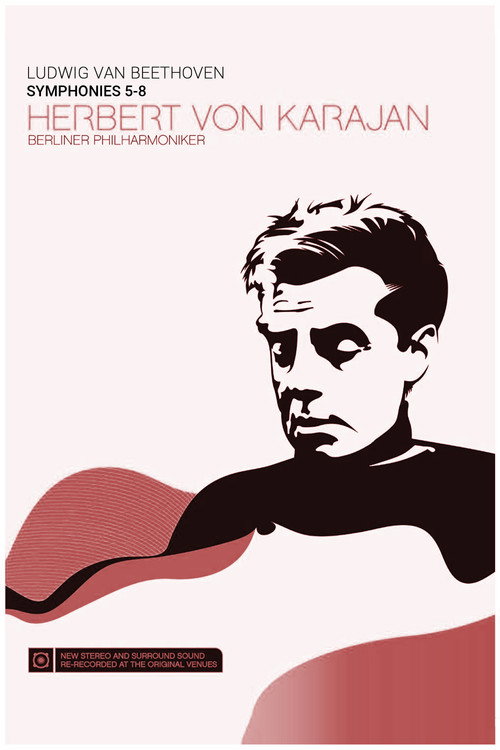 Movie poster for Karajan: Ludwig van Beethoven: Symphonies nos. 5-8 (2008)