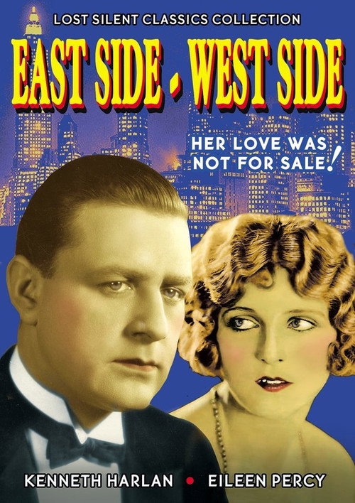 Movie poster for East Side - West Side (1923)
