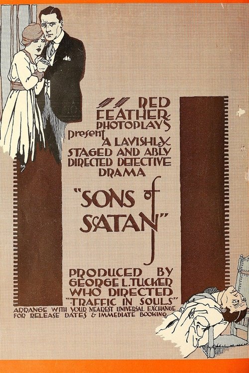 Movie poster for Sons of Satan (1915)