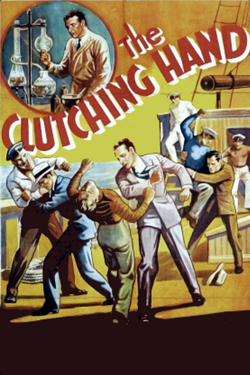 Movie poster for The Amazing Exploits of the Clutching Hand (1936)