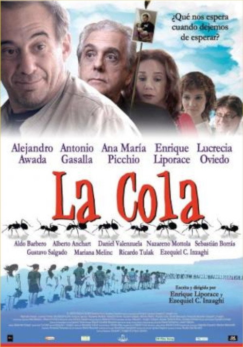 Movie poster for La cola (2012)