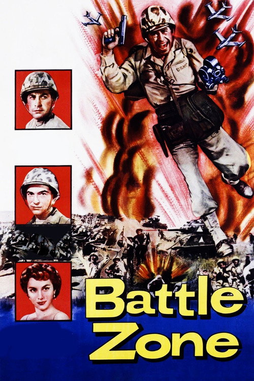 Movie poster for Battle Zone (1952)