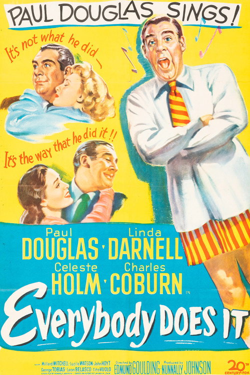 Movie poster for Everybody Does It (1949)