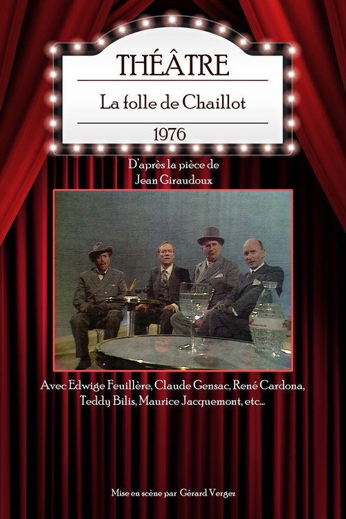 Movie poster for La Folle de Chaillot (1976)